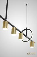 Светильник подвесной AM438 POLISHED GOLD