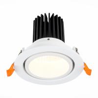 ST705.538.10 Св-к встр. Белый LED 1*10W 3000K 750Lm Ra>90 38° IP20 D102xH85 170-240V Встраиваемые светильники