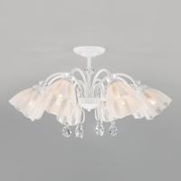 Потолочная люстра со стеклянными плафонами 30155/8 белый