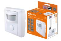 Датчик движения встраив. ДДВ-01 600Вт, 5-480с, 9м, 10+Лк, 120гр, IP20, TDM