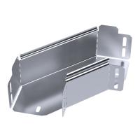 Угол горизонтальный 90 градусов Стандарт INOX (AISI 316) 100х80 Промрукав