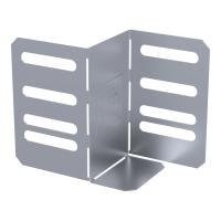 Переходник упрощённый горизонтальный Стандарт INOX (AISI 316) на 50 мм Н100 Промрукав