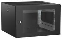 ITK UNITBOX W Шкаф настенный 6U 600х600мм дверь стеклянная черный