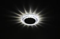 DK LED 16 SL/WH Светильник ЭРА светодиодный круглый "белая подсветка" 3+3W прозрачный/белый (40/960)