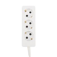 Удлинитель PROconnect 3 гнезда, 10 м, 3х0.75 мм², с/з, белый