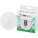 LED GX-8W-840-GX53 GL  Лампа светодиодная ЭРА GREEN LINE LED GX-8W-840-GX53 GL 8Вт таблетка яркий белый свет GX53