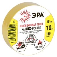 ЭРА ПВХ-изолента 15мм*10м желтая (10/500/16000)