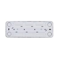 BLANCA О/У РОЗЕТКА 4-ая без заземл. без шторок ИЗОЛ.ПЛ., 16А, 250В, БЕЛЫЙ