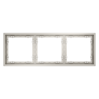 Рамка пластиковая VOLTUM S70 на 3 поста, (кашемир)