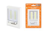 Ночник "Идеал 2", 3 Вт, 4хААА, диммер, магнит, TDM