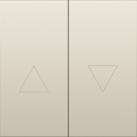 Клавиша 2-я со стрелками для жалюзи, слоновая кость, серия S08