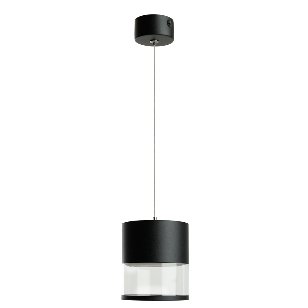 Светильник потолочный Feron HL4548 HALO levitation на подвесе GX53 12W 230V, черный 85*80 FERON HL4548