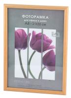 Фоторамка Image Art Радуга 21х30 пластиковая со стеклом клён