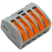 Клеммы WAGO 222-415 (5х2 5мм2 с рычажком) упаковка 40шт.