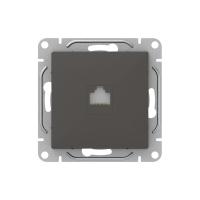 Механизм розетки RJ45 (cat6), мокко Эпика EKF