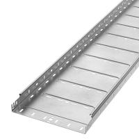 Лоток перфорированный Профи INOX (AISI 304) 300х50x6000 (1,0 мм) (12 м/уп) Промрукав