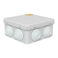 Коробка уравнивания потенциалов КУП-030-031 с крышкой наружная (85х85х40) для прямого монтажа 8 мембр. вводов серая IP55 EKF