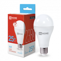 Лампа сд LED-A65-VC 25Вт 230В Е27 6500К 2380Лм IN HOME