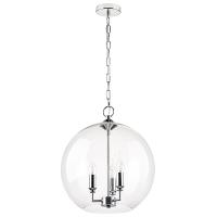 729134 Люстра SFERICO 3х40W E14 ХРОМ/ПРОЗРАЧНЫЙ