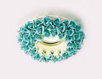 D5505 BL/G небесный/золото керамика