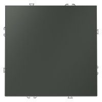 Перекрестный переключатель встраиваемый VOLTUM S70 одноклавишный 10А, (титан)