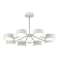 SLE6005-502-08 Светильник потолочный Белый, Хром/Белый LED 8*10W VALLE