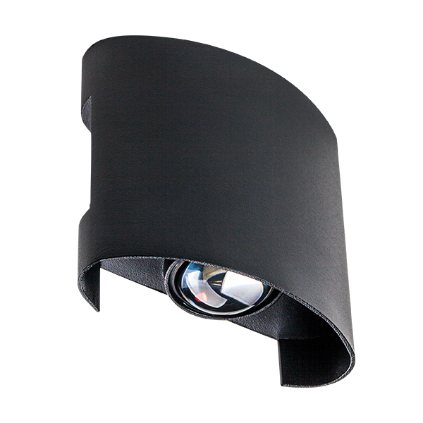 343017 Светильник GEMMA 2х1W LED 220LM G ЧЕРНЫЙ 4000K IP65