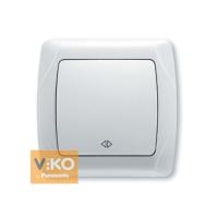 90561031 Выключатель 1-кл прох перекрестный белый VIKO Carmen