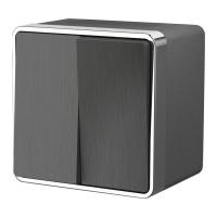 W5050204/ Вывод кабеля Gallant (графит рифленый)