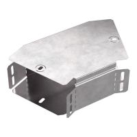 Угол горизонтальный 45 градусов с крышкой Стандарт 150х80 Промрукав