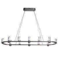 7143/65L HIGHTECH ODL26 513 Подвесной светильник темный никель/акрилл/металл IP20 LED 69W 3830Лм 3000K 180° 220V DEFANCE