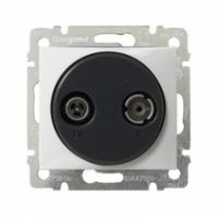 Legrand Valena Бел Розетка TV-FM проходная 862 МГц 14 дБ