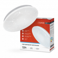 Светильник сд серии DECO 18Вт 230В 6500К 1170Лм 260х55мм ГЛОРИЯ IN HOME