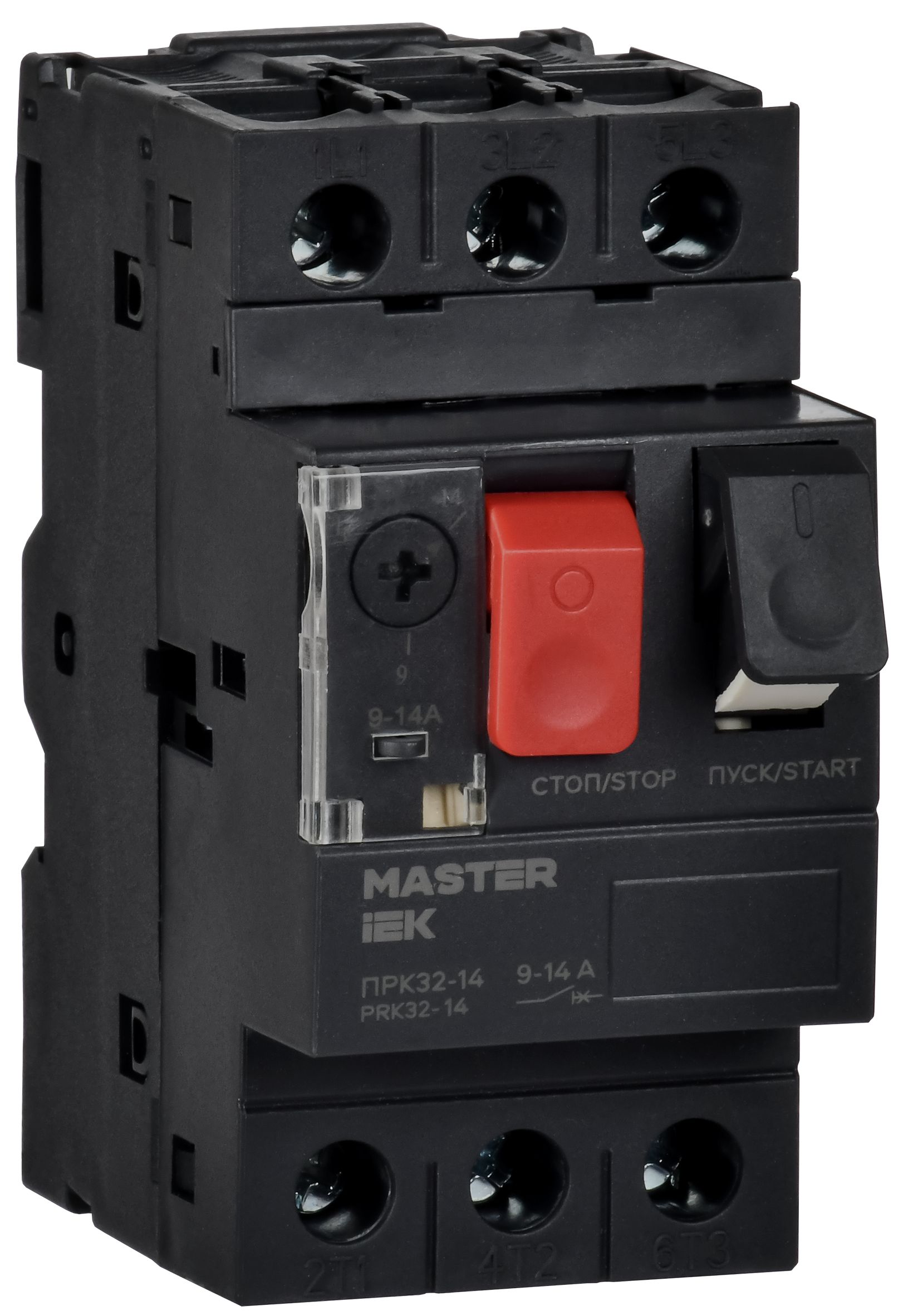 Пускатель ручной кнопочный ПРК32-14 In=14A Ir=9-14A 660В IEK