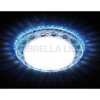 G288 BL хром/сапфир GX53+3W(LED WHITE)