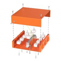 Коробка металлическая огнестойкая 70-0391-FR10.0-22 Е15-Е120 200х200х50 Промрукав