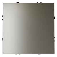 Проходной переключатель встраиваемый VOLTUM S70 одноклавишный 10А, (шелк)