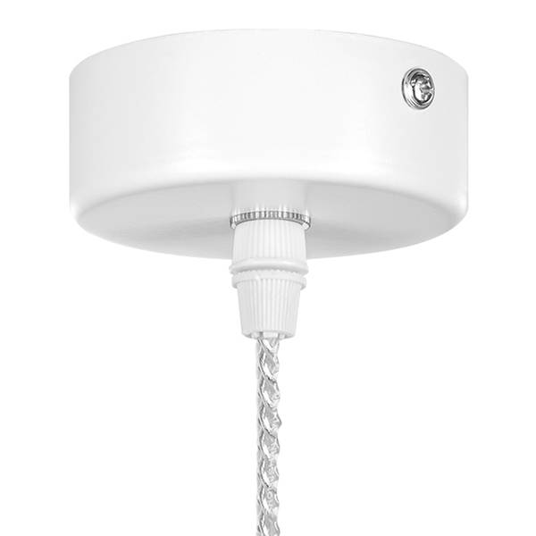 757016 Люстра CONE 1х40W GU10 БЕЛЫЙ МАТОВ/ПРОЗРАЧНО-МАТОВЫЙ