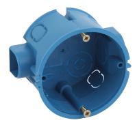 ЭРА Коробка установочная КУТС 68х45мм для твердых стен саморез., стыковочные узлы синяя IP20 (200/4000)