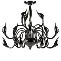751187 Люстра потол Cigno collo 18х20W G4 ЧЕРНЫЙ