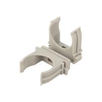 Крепеж-клипса для труб ø25мм, серая (100 шт/уп) REXANT