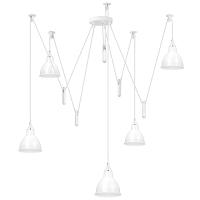 761056 Люстра ACROBATA 5х40W E14 БЕЛЫЙ