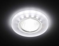 S214 WH/CH/WH (WH/CH) матовый/хром/MR16+3W(LED WHITE)