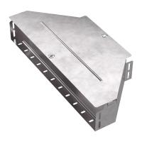 Переходник симметричный с крышкой Стандарт 600х300х100 Промрукав