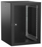 ITK UNITBOX W Шкаф настенный 15U 600х600мм дверь перфорированная черный