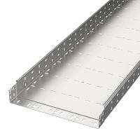 Лоток перфорированный Профи 400х80х6000 (2,0 мм) (12 м/уп) Промрукав