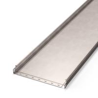 Лоток неперфорированный Стандарт INOX (AISI 409) 400х50х3000 (1,0 мм) (6 м/уп) Промрукав