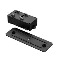 Прямой коннектор питания черный, AM550 BK SMART