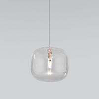 Подвесной светильник со стеклянным плафоном 50129/1 золото