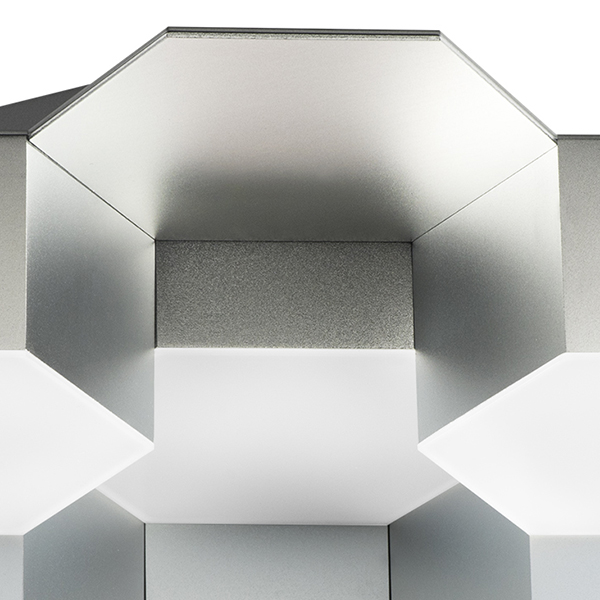 750162 Люстра потол FAVO LED-80W 3840LM Silver 3000K